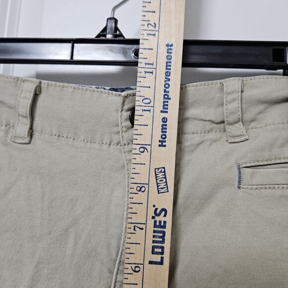 Horny Toad Pants Women’s 12 (34x30.5) Tan Straight Leg Ankle Side Slit Pockets - Picture 6 of 10